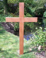 Mahogany Cross